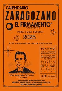 CALENDARIO ZARAGOZANO 2025