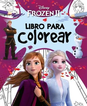 FROZEN 2 LIBRO PARA COLOREAR